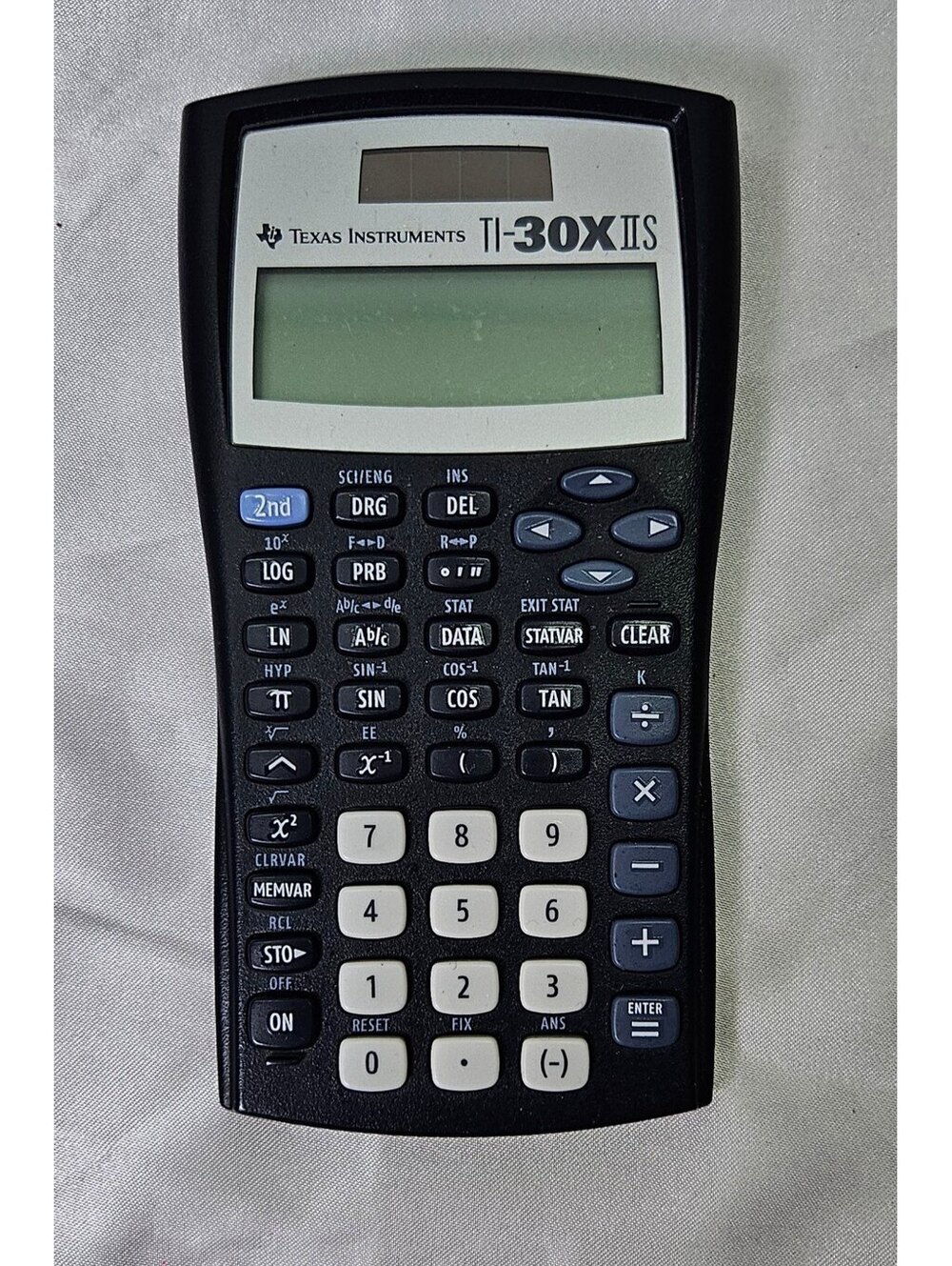 Texas Instruments TI-30X IIS Scientific Calculator Black Tested Working